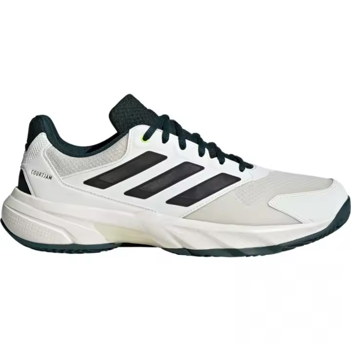 Zapatillas Adidas Courtjam Control M Clay Blanco para Hombre. Suela Espiga - 1