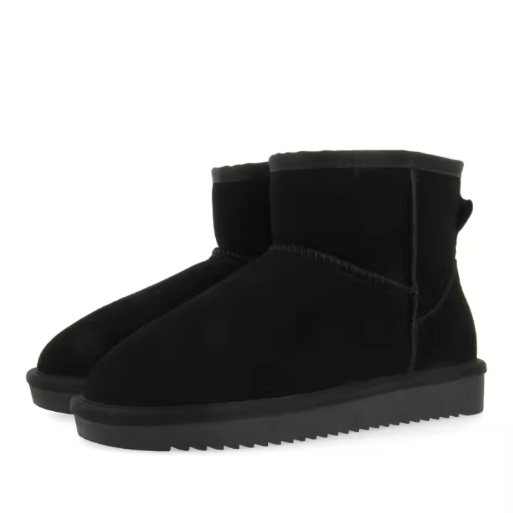 Gioseppo Botas Australianas Negras de Caña Media para Mujer - Gilliam - 1