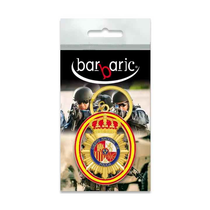 Llavero Policía Nacional de España | Merchandising Oficial - 1