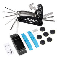 Kit De Herramientas De Reparación Para Bicicleta 16 En 1 Bolsa De Sillín Multifuncional Para Ciclismo Bolsa De Asiento De Bicicleta - details 9
