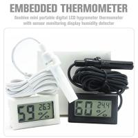 Mini Higrómetro Y Termómetro Digital LCD Con Sensor Monitor Para Apicultura Detector De Humedad Portátil Y Conveniente - details 0