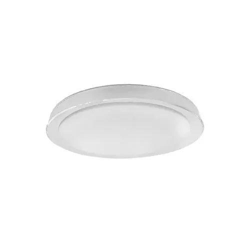 FABRILAMP Plafón Bianca Blanco/Plata LED 60W 3000-4200-6500K 5400lm (Ø50x50x7cm) con Mando y Memoria - 1