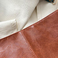 Bolso De Hombro Para Mujer Vintage De Color Sólido Moda Con Correa Ancha Y Gran Capacidad Bolso Cruzado De Estilo Buceo - details 10
