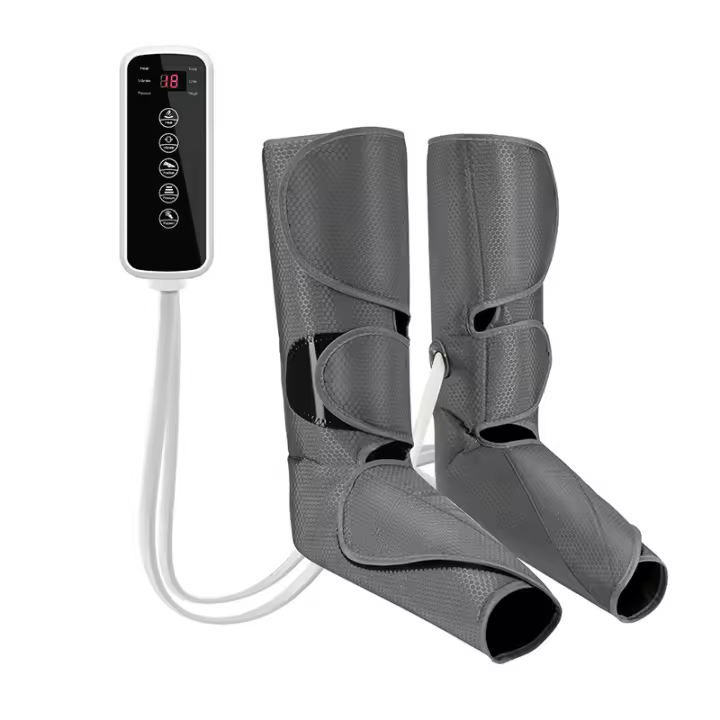FIT KING Presoterapia para Casa Masajeador de Piernas para el Dolor y la Circulación Botas de Presoterapia Máquina de Compresión de Piernas Masajea Ayuda con la Hinchazón y Alivia el Dolor - 1