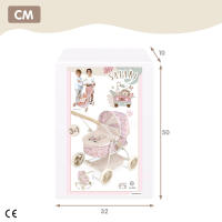 COLORBABY - Carro de paseo para muñecas Safari 40x48x57 cm - details 7