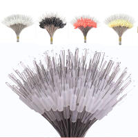 pro BEROS 300Pcs Tornillo De Espacio Ovalado De Silicona Para Pesca Resistente Anti-Desbaste Equipo De Pesca Para Lago - details 0