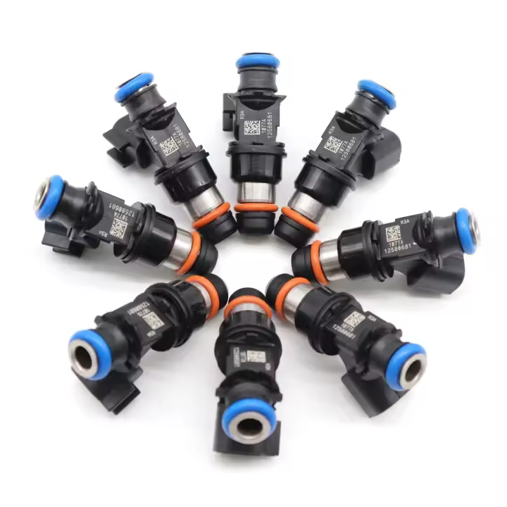 8PCS Inyector De Combustible Para Suburban Tahoe Express 2500/3500 Cadillac Escalade Hummer H2 H3 Calidad Superior Piezas De Auto Para Chevrolet SSR Trailblazer Avalanche Silverado GMC Envoy Sierra Yukon Savana Saab 9-7X Isuzu Ascender - 1