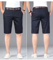 Nuevos Shorts Casuales Para Hombre 2024 5 Colores Verdes Beige Negro Azul Marino Estilo Recto Elásticos Moda Verano - details 8
