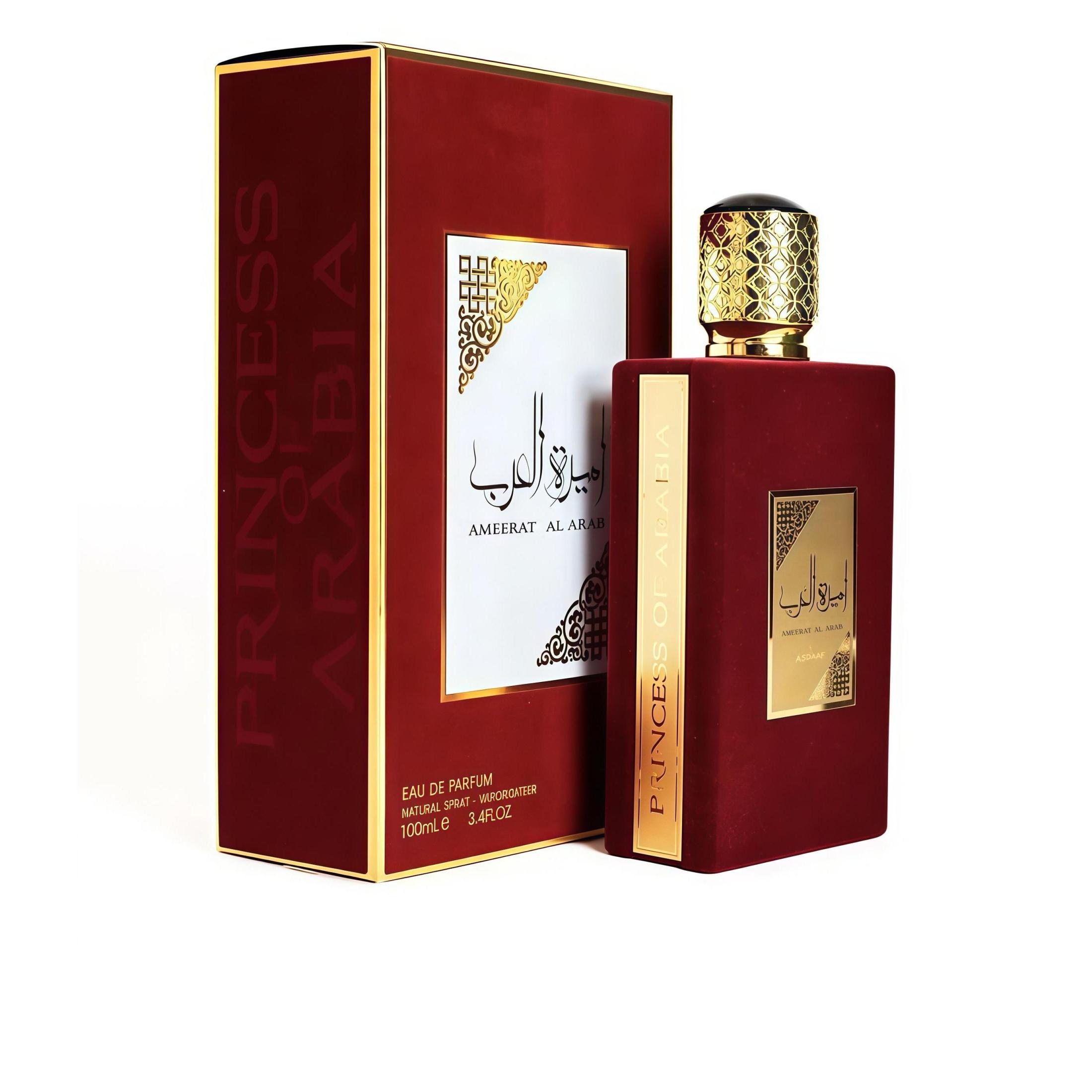 Perfume AMEERAT AL ARAB Princesa Árabe De LATTAFA 100ml  Perfume Árabe Original De Dubai Emiratos Árabes, oriental