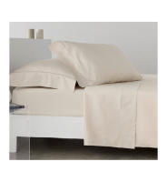 Juego de sábanas Bambú 100% orgánico Blanco  Gris  Turquesa Beige Cama de 90 .105 .135 .150 .180. 200cm - details 1