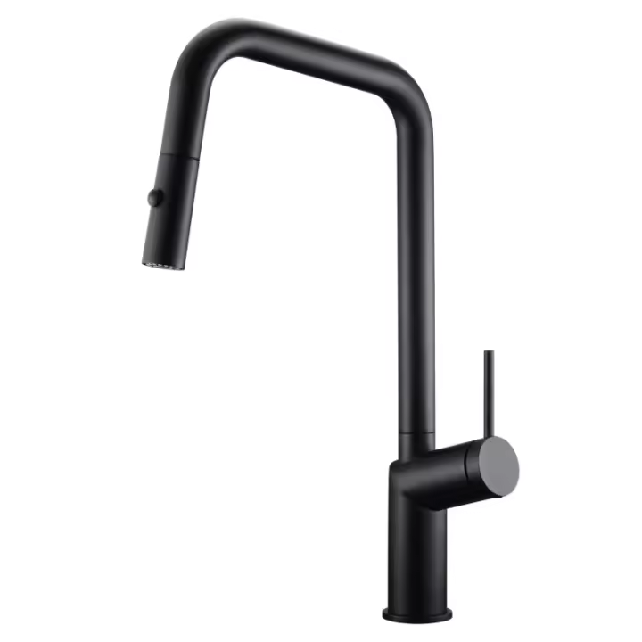 IMEX GCE024/NG grifo de cocina   negro mate - 1