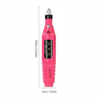 YIKOOLIN Kit De Manicura Eléctrica Portátil Con Taladro De Uñas 20000 RPM Máquina De Uñas Profesional Con Eliminador De Esmalte Gel Herramientas De Manicura - details 8