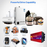 Inversor De Alta Resistencia Dual De Voltaje 5000W 12V/24V/48V/60V/72V a 220V Con Pantalla LCD Carga USB Y Protección Comprehensiva - details 0
