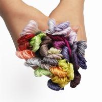 AmoHilos Set De 35 Colores DMC Hilo De Punto De Cruz Para Bordado Y Crochet Algodón Mercerizado Egipto 8 Metros Por Hilo DIY - details 2