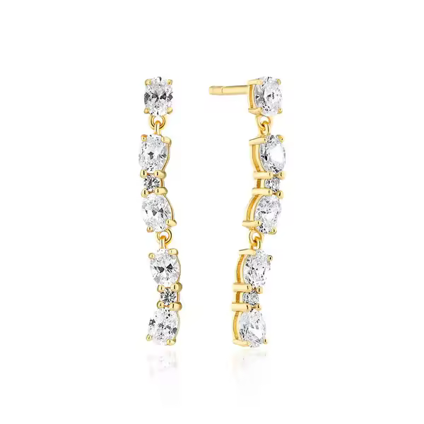 Pendientes Sif Jakobs Ellera Ovale Sette SJ-E2417-CZ-YG Sif Jakobs - 1