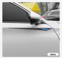 2pcs Pegatinas De Coche TPU Accesorios Para Auto Para Kia Seltos Adhesivos De Coche Para Puerta Y Línea De Cintura Diseño De Palabras Material ABS - details 11