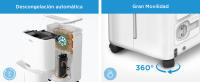 MIDEA Deshumidificador de Humedad Silencioso 12L con App Control hasta 35 m2 - Deshumificadores para Humedades en Habitación con Depósito Extraíble - Deshumificador Eléctrico Pequeño Bajo Consumo - details 8