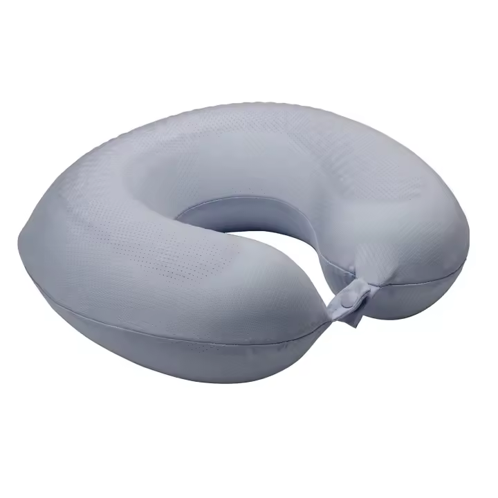Almohada Viscoelástica Para Viajar Pikolin Home Con Gel Sensación Frescura Ergonómica Para El Cuello Funda Lavable - TUCAMA - 1
