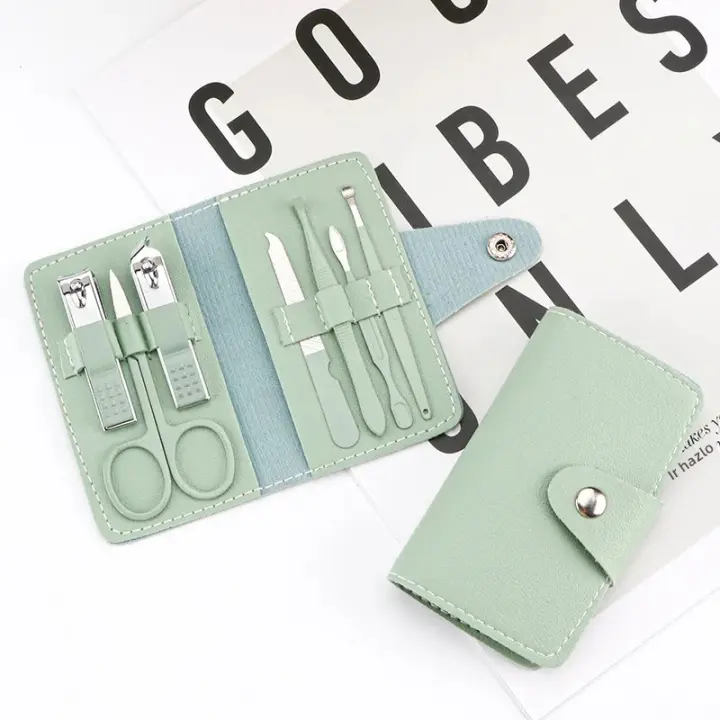 Set De Manicura Y Pedicura Profesional 7/32 Piezas Herramientas De Aseo Incluye Cuidado De Uñas Y Plumas Faciales Para Dedos Y Tobillos - 1
