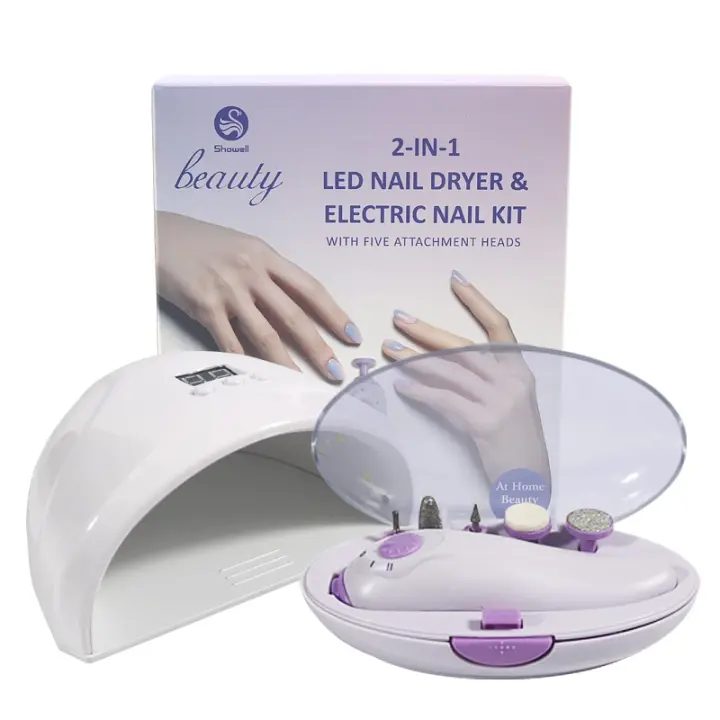 Secador de uñas, lámpara de curado LED UV de secarse de gel with Cargador USB, 15 LED, sensor intelente 30s/60s/90s ajustes de temporizador (Blanco) - 1