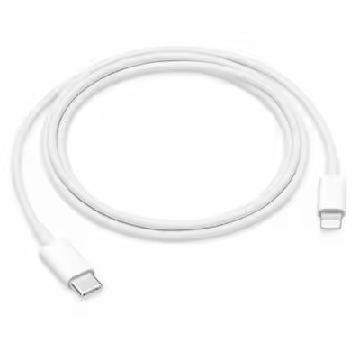 Apple MX0K2ZM/A, Cable de Datos original USB-C a Lightning, 1 metro, bulk - 1