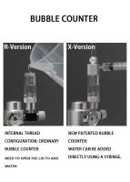 Kit De Generador De CO2 Para Acuario ZRDR Sistema De Generación De Dióxido De Carbono Para Tanque De Peces Y Plantas Acuáticas Material De Acero Inoxidable Y Aluminio - details 4