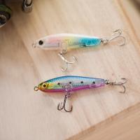 1Pcs Mini Señuelo De Pesca Vibratorio Sumergible 45mm 3g Señuelo De Lápiz Para Agua Dulce Artificiales Duro Equipamiento De Pesca - details 21