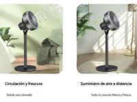 6 Ventilador de piso eléctrico, ventilador de aire doméstico, ventilador de circulación silencioso. - details 4