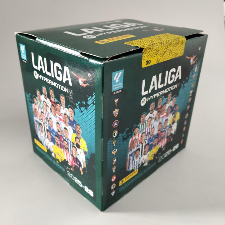 Panini Laliga Hypermotion 2025-26 Panini caja 50 sobres Liga Segunda Division | Liga Hypermotion | Envios en 24/48 horas desde España 4ª edicion