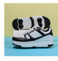 Zapatos De Rollers Para Niños Y Niñas Con Cuatros Ruedas Zapatillas Deportivas Al Aire Libre Para Niños Y Niñas a Prueba De Agua Transpirables De Cuero - details 18