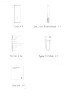 Kit De Destornillador Eléctrico De Precisión Xiaomi Mijia Recargable Con 2 Velocidades Torque 400+ Punta S2 Acero Para DIY En El Hogar - details 0