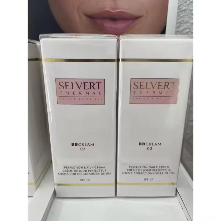 Selvert  thermal. Crema hidratante de color. Unifica el tono del rostro. SPF15. 50ml. - 1