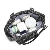 Set De 7 Bolsos Para Mudar El Bebé Multifuncional Tote Bag Mummy Bolsa De Viaje Con Alforja Para Bebé Material De Tela Cierre De Cremallera - details 22