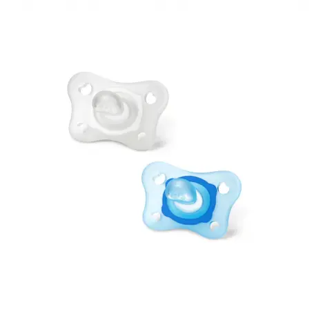 CHICCO CHUPETES PHYSIOFORMA MINI SOFT 0-2 M 2 UNIDADES - 1