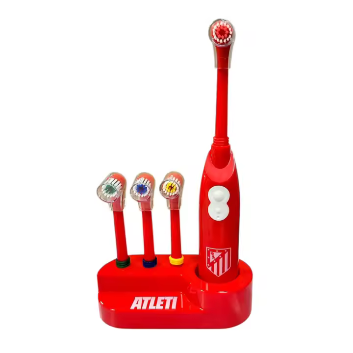 Atlético de Madrid Cepillo de Dientes Eléctrico Vibratorio Atleti - Producto Oficial Licencias - 1
