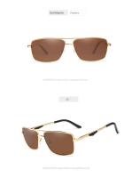 Gafas De Sol Polarizadas KINGSEVEN Para Hombres Estilo Cuadrado Protección UV400 Adecuadas Para Conducir Y Viajes - details 5