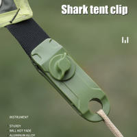 10pcs Clips De Shark Para Tienda De Campaña Resistente Al Viento Reutilizable Accesorio De Tensión Para Sombra Y Canopy - details 5