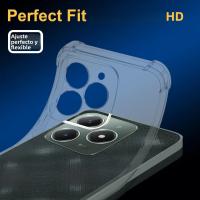 Funda Transparente De TPU Shockproof Para OPPO Realme Note 70T Cubierta Protectora Con Diseño De Cuatro Esquinas Capa Trasera - details 1