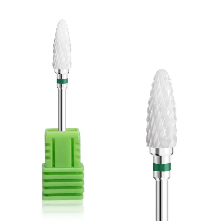 Cortador De Uñas De Cerámica 1pcs Accesorios Para Manicura Y Pedicura Broca Para Taladro Eléctrico Herramientas De Arte De Uñas - 1