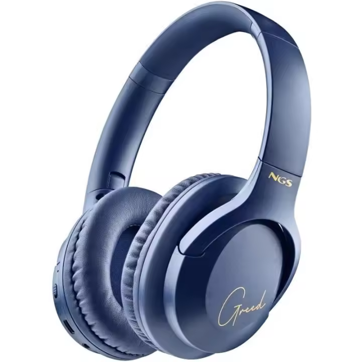 Auriculares Inalámbricos NGS Artica Greed/ con Micrófono/ Bluetooth/ Azul - 1