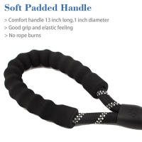 Correa De Mascota 1.5m Con Manija Padded Y Reflectante Para Perros Pequeños Medianos Y Grandes Correa Básica De Nylon Para Todas Las Edades - details 8