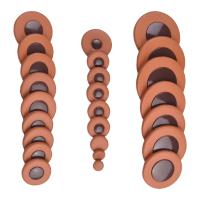 25PCS Almohadillas De Cuero Para Saxofón Alto Tamaños Variados Repuesto Para Agujeros De Instrumentos De Viento Accesorios De Música - details 4