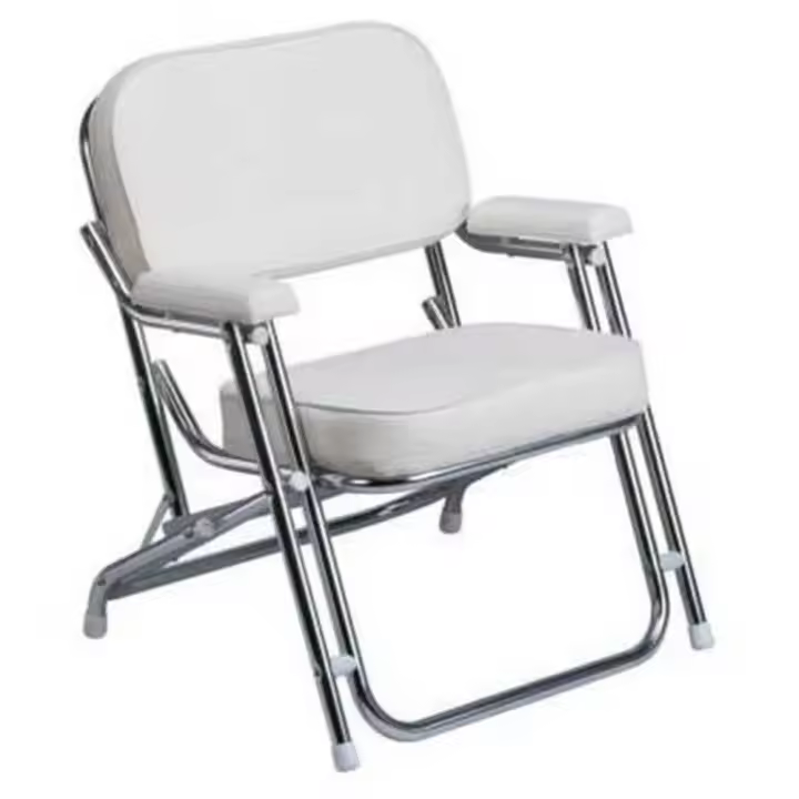 Plastimo Silla Plegable Aluminio Plateado Sillas - 1