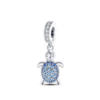Encantos De Tortuga Marina Caracol Sirena En Plata De Ley 925 Para Pulseras Originales Accesorio De Joyería Regalo - details 7