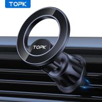 TOPK Soporte para Teléfono de Coche MagSafe – Soporte Magnético con Rotación 360°, Montaje en Salida de Aire, Compatible con Todos los Teléfonos Móviles - details 0