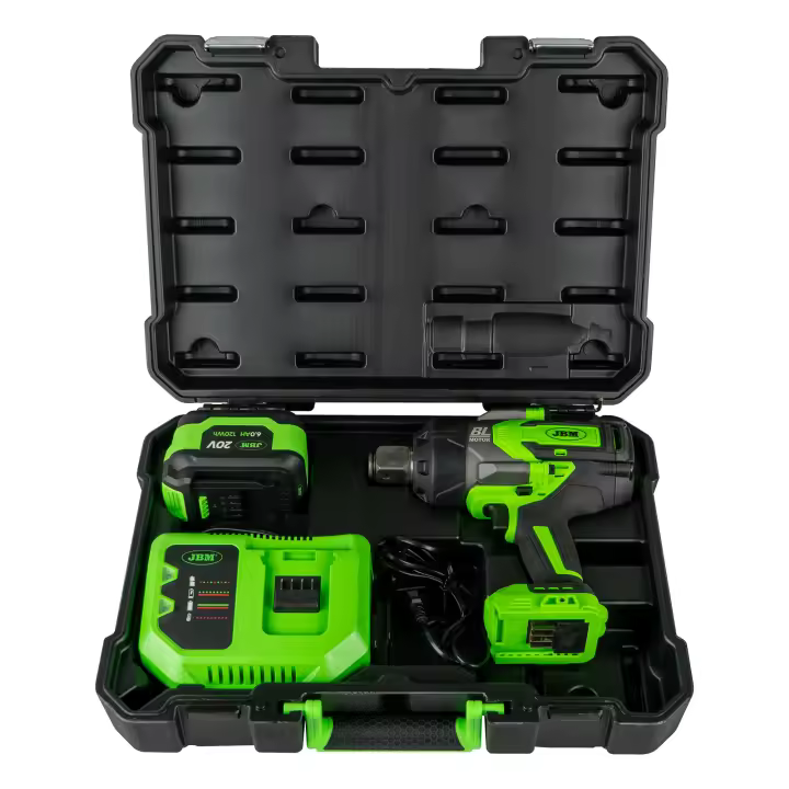 JBM 60050C PISTOLA DE IMPACTO BRUSHLESS A BATERÍA 1" 2300NM CON MALETÍN - 1