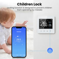 Termostato Inteligente AVATTO Tuya WiFi/ZigBee Para Calentadores De Agua Y Gas Batería De Bajo Consumo Compatible Con Alexa Google Home Alice - details 11