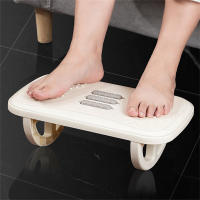 Portabilidad Soporte De Pies Ergonómico Con Rodillos De Masaje Para Oficina Y Hogar Mueble Minimalista Moderno Desmontable - details 8