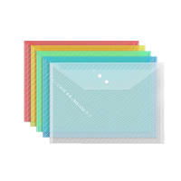 Bolsas De Archivo Transparentes A4 Con Cierre De Cremallera Impermeable Y Gran Capacidad Para Material De Escritorio Y Exámenes De Estudiantes Pack De 10 - details 8