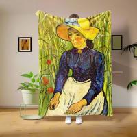 Manta De Flannel Con Estampado De Corazón Super Suave Y Cómoda Para Todas Las Estaciones Manta De Viaje Para Cama Sofa Camping - details 11
